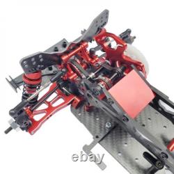 1/10 Remote Control Car Chassis CNC Metal Motor Mount Kids Adults Gifts 2WD