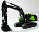 1/14 Rc Lifelike Remote Control Metal Hydraulic Excavator Model-e380 Collectible