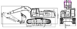 1/14 RC remote control metal hydraulic excavator model 946-3-with adjustable boo