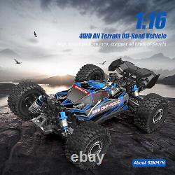 1/16 4WD 62km/h 2.4GHz 4CH Buggy Car High Speed RC Off-road Vehicle (2 Battery)