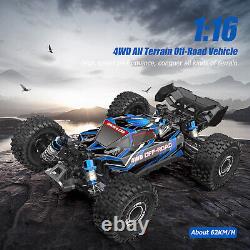 1/16 4wd 62km/h 2.4ghz 4ch Off-road Vehicle High Speed Rc Off-road Car Kids Toys