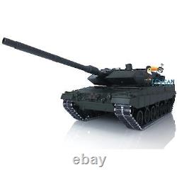1/16 Leopard2A6 Remote Control Tank Metal Chassis 3889 RTR RC Tracked Car Laser