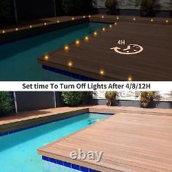 10 / 20 / 30 x LED 40mm Round Garden Decking Deck Kitchen Lights Lighting Kits