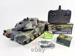 124 BB Heng Long RC Tank Radio Remote Control German LEOPARD A6 V5 IR Model UK