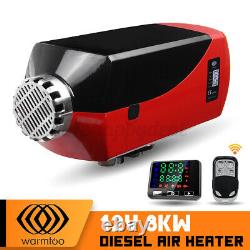 12V 8KW Diesel Air Heater Car Parking Heater Remote Control For Boat Truck SUV