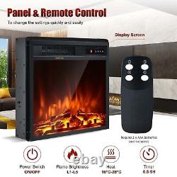 1500W Electric Fireplace 20 Electric Fireplace Remote Control Stove Heater