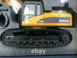 1580 114 Scale All Metal RC Excavator Toy for Adults Remote Control Digger