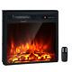 18/45cm Electric Fireplace 1500w With Remote Control And Adjustable Flame