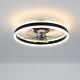 20 Led Ceiling Fan Light Dimmable Chandelier Lamp Bluetooth App Remote Control
