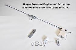 20 ft Remote Controlled Automatic Electric Traverse Curtain Track Rod DIY kit