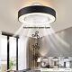 22 Led Invisible Ceiling Fan Light Dimmable Chandelier Lamp With Remote Control