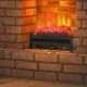 23 Electric Fireplace 1800w Led Fire Remote Control Log Ember Bed Insert Heater