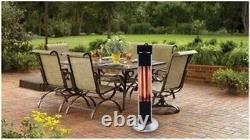 2kw portable patio heater with remote control