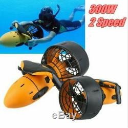 300W Waterproof Electric Underwater Scooter Water Sea Pool Propeller Diving Toy