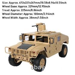 30Km/h 4WD Hengguan HG P408 1/10 4x4 Military Vehicles Remote Control Car Toy