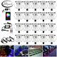 30mm Wifi Remote Control App Rgb Led Decking Lights Garden Stair Lighting Lamps