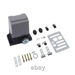 370W Electric Automatic Sliding Gate Opener Kit 600kg With 2 Keys & Remote Control