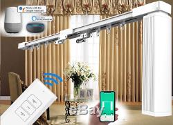 3M (118) Remote Control Motorized Curtain Tracks & Remote (Electric Curtains)