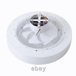 42, 52 Remote Control Ceiling Fan With LED Light Adjustable Wind Speed Timer