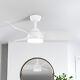 42 Ceiling Fans With Light Remote Control Led Tricolor Ceiling Lamp Fan 6 Speed