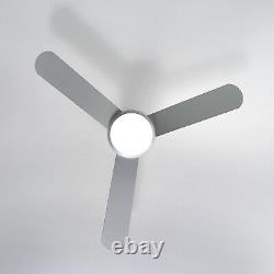42 Remote Control Ceiling Fan Dimmable 3-Color LED Light 3 Speed Setting Timer