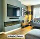 50 60 72 82 Inch Hd+ Flames Panoramic Electric Fire 3 Sided Full Glass New 2021