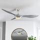 52 Ceiling Fan With Light Remote Control Kitchen Living Room Chandelier Fans