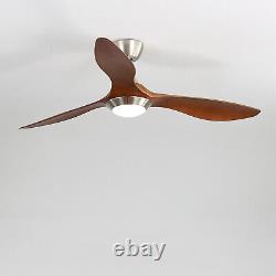 52 Ceiling Fan with Remote Control Dimmable Chandelier Light 6 Speed Adjustable