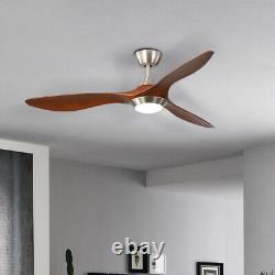 52 Ceiling Fan with Remote Control Dimmable Chandelier Light 6 Speed Adjustable