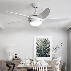 52 Large Ceiling Fan Light Living Room Kitchen Ceiling Light Fan Remote Control