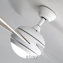 52 Large Ceiling Fan Light Living Room Kitchen Ceiling Light Fan Remote Control