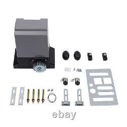 600KG Automatic Sliding Gate Opener Kit Infrared Sensors IP44 with Remote Control