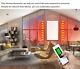 600w Infrared Panel Heater Remote Control Indoor Electric Wall Heater Slimline
