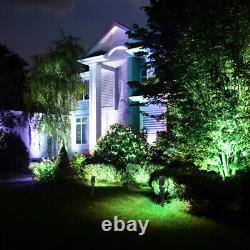 8Pcs LED Garden Spike Lights Outdoor Spotlights Mains Landscape Lamp Floodlights