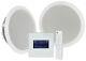 Adastra 953.137uk Wa-125 Bluetooth/usb In-wall Amplifier & Ceiling Speaker Set