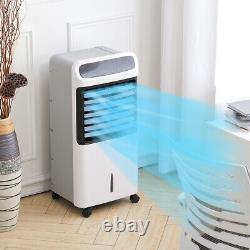 Air Cooler Electric Conditioning Fan Office Mobile Cooling Fan Humidifier Heater