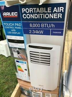 Arlec PA0803GB 8000 BTU/h Portable Cooling Air Conditioner Complete With Remote
