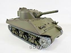 BB RC Tank FURY METAL Remote Control Car Sound IR SMOKE Army Battle Model Toy GB