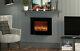 Be Modern 25 Quattro Black Wall Mounted Remote Control Electric Fire