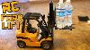 Big Rc Forklift Crane Review Super Realistic 1 10 Scale Aluminum Alloy Huina 1577 Thercsaylors