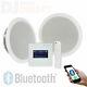 Bluetooth Ceiling Speaker Kit Adastra Wa-215 Set In-wall Remote Usb Sd Radio