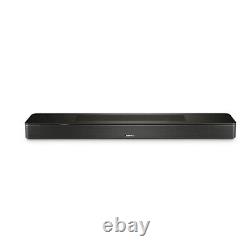 Bose Smart Soundbar 600 with Dolby Atmos Wi-Fi Bluetooth Voice Recognition Black