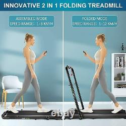 CAROMA Walking Treadmill Machine LED Display & Remote Control Fitness Machine UK
