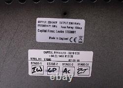 Capital Lectro Electric Inset Fireplace Imitation Flame Heater + Remote Control