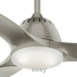Casablanca Fan 44 inch Contemporary Painted Pewter Indoor Ceiling Fan w Remote