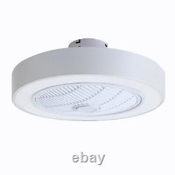 Ceiling Fan Light Dimmable Lighting LED Adjustable Wind Speed with Remote Control