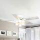Ceiling Fan With Lamps And Remote Control Chandelier Fan, Energy Class A+