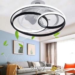 Ceiling Fan with Lighting LED Light Quiet 3 Speed Controller with Remote Control