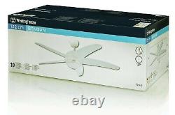 Ceiling fan with light and remote control WESTINGHOUSE BENDAN White 132 cm 52