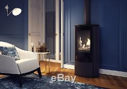 Contemporary freestanding GAS stove with remote controller